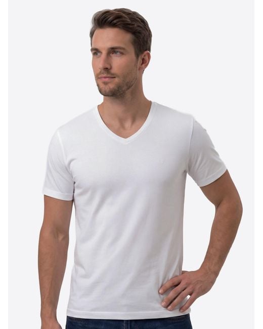 RAGMAN Unterhemd Basic in Blue für Herren