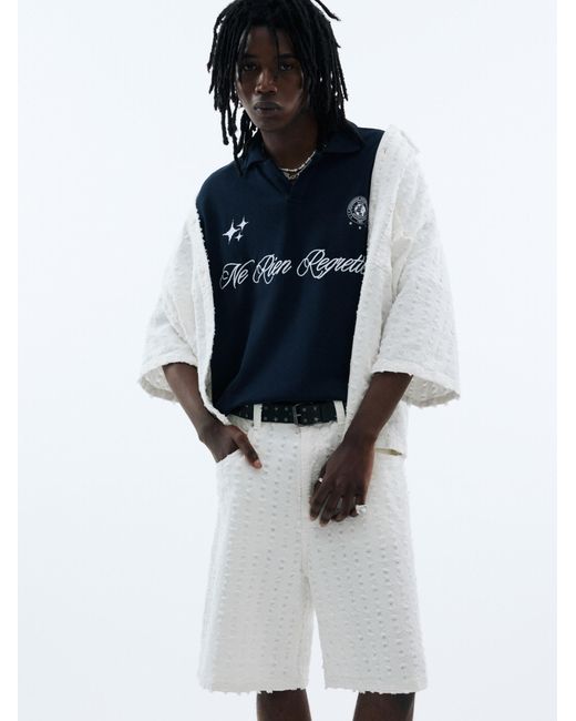 Pull&Bear Shorts in White für Herren