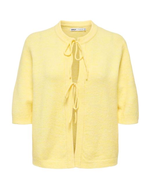 ONLY Yellow Strickjacke Onlsimoni