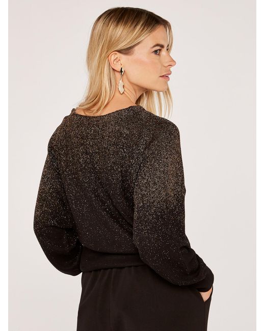 Apricot Black Pullover