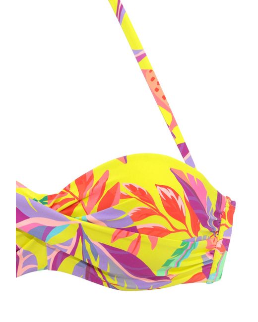 S.oliver Orange Bikinitop