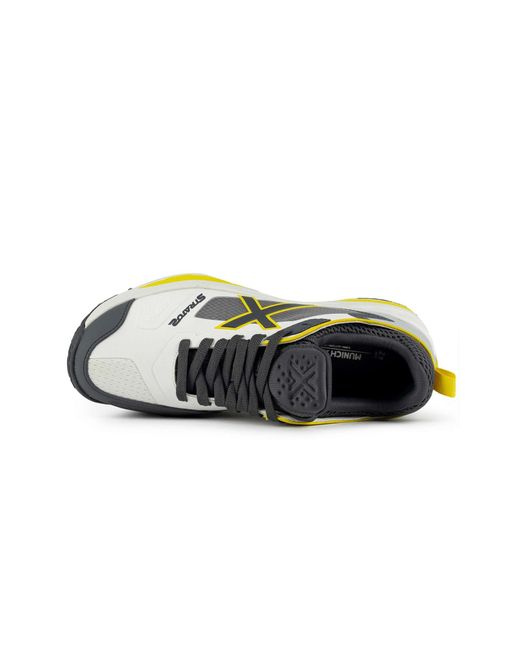 Munich White Padel-Schuhe Stratos