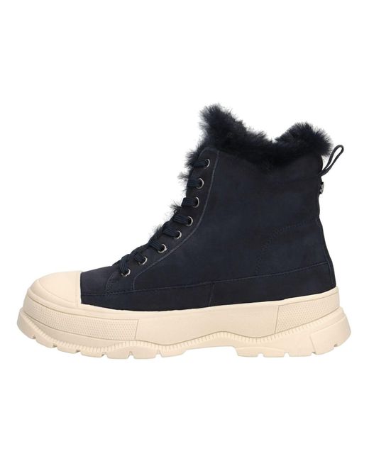 Caprice Blue Schnürstiefelette