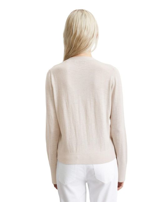 Marc O' Polo White Marc Opolo Strickjacke