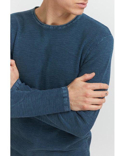 INDICODE Pullover Karpo in Blue für Herren