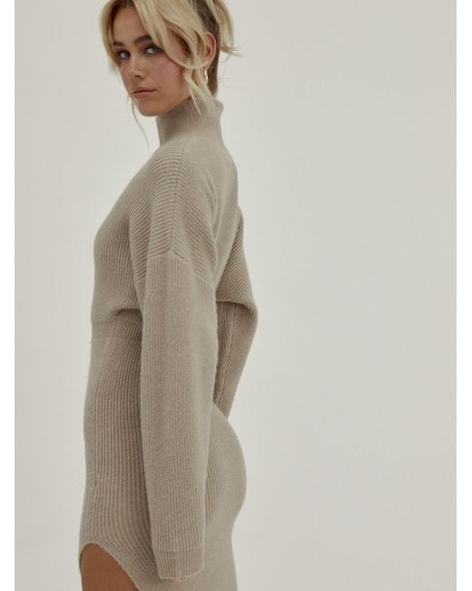 millane Natural Kleid
