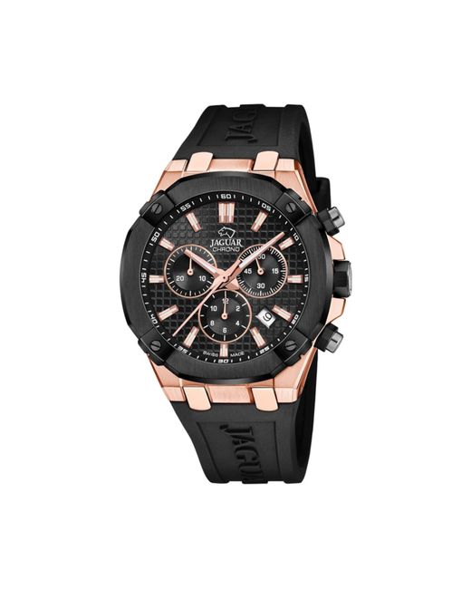 Jaguar Analoguhr in Black für Herren