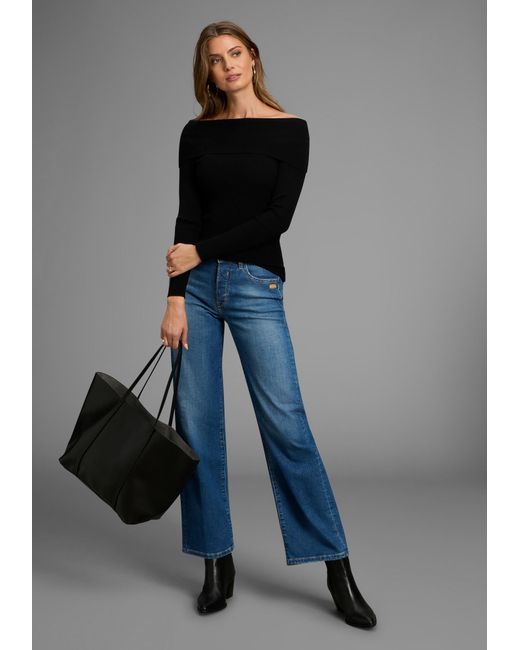 Laura Scott Black Pullover