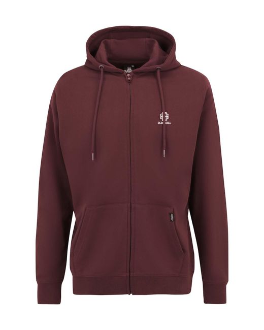 Oldskull Red Sweatjacke Basic 25