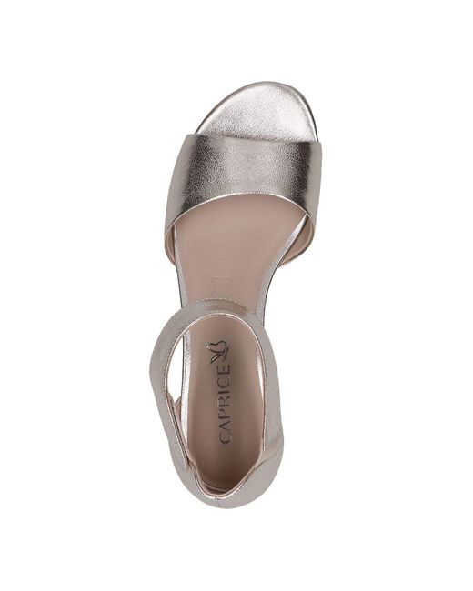 Caprice Metallic Sandale