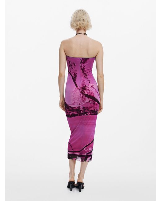 Desigual Purple Kleid