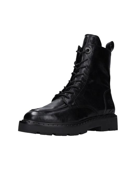 Bugatti Black Schnürstiefelette