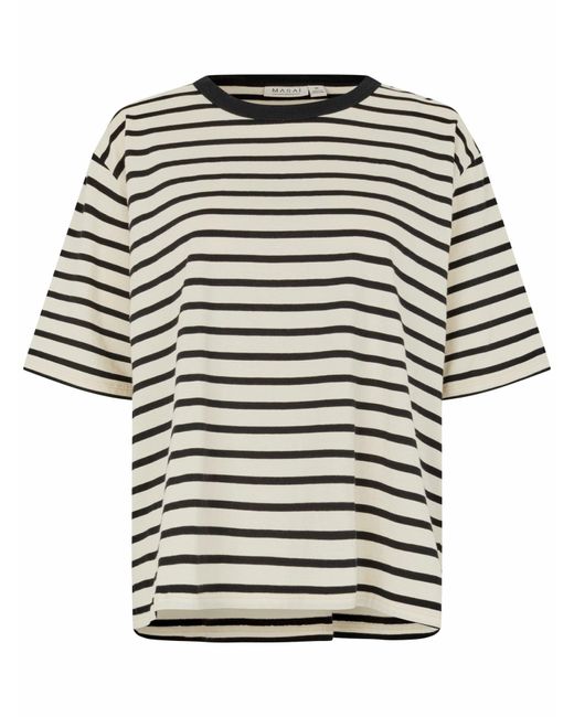 Masai Black T-Shirt 'Madoreann'