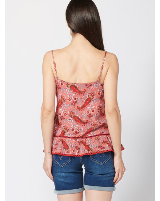 Koröshi Red Bluse
