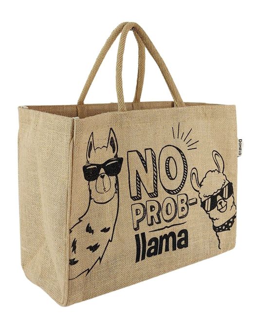 DOMELO Natural Strandtasche
