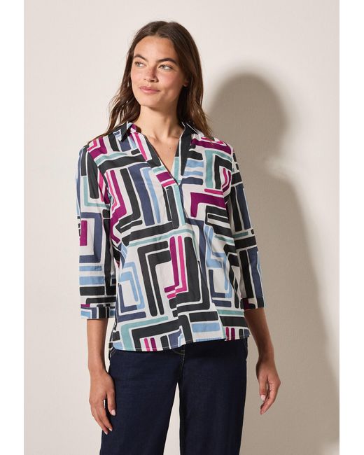 Cecil Blue Bluse