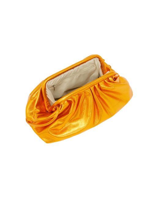 faina Yellow Clutch