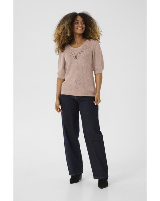 Cream Natural Pullover Dela