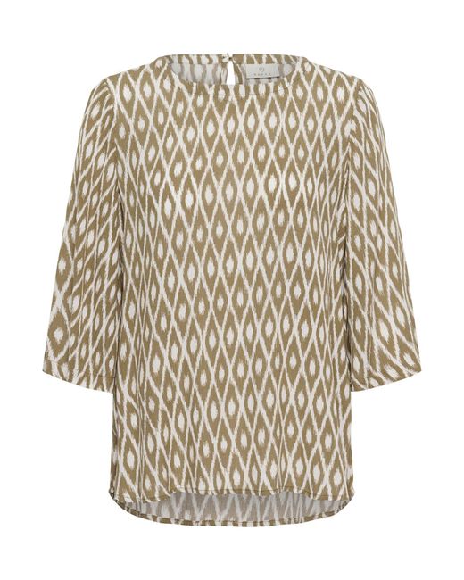 Kaffe Natural Bluse Ebellen Amber