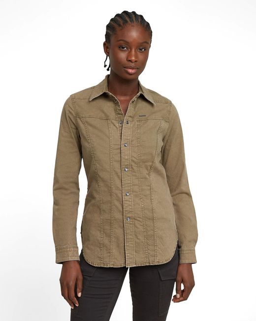 G-Star Green Bluse
