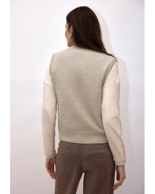 STREET ONE STUDIO Natural Pullunder