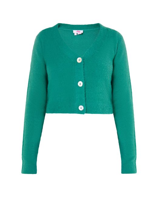 myMo Green Strickjacke 'Biany'