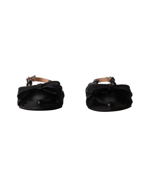 Super Mode Black Slingpumps