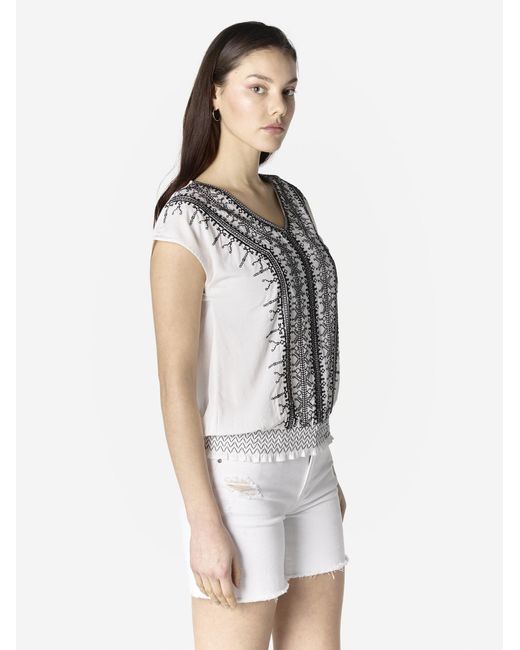 Koröshi Gray Bluse