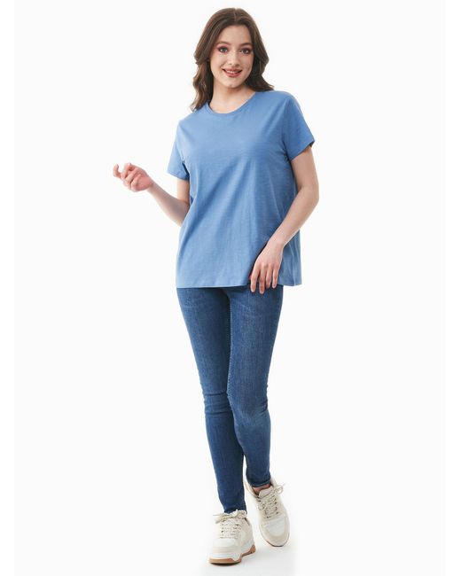 ORGANICATION Blue T-Shirt