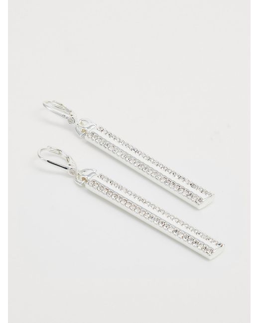 DKNY White Ohrringe