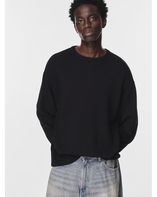 Pull&Bear Pullover in Black für Herren