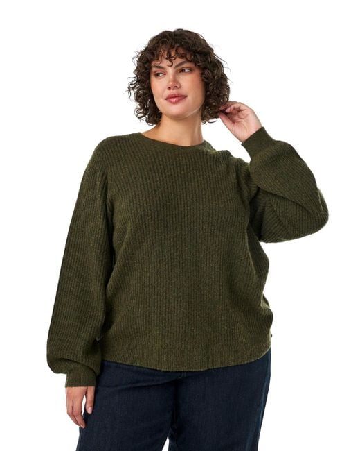 Zizzi Green Pullover Cavista