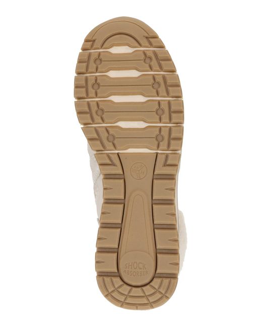Jana Natural Schnürstiefelette
