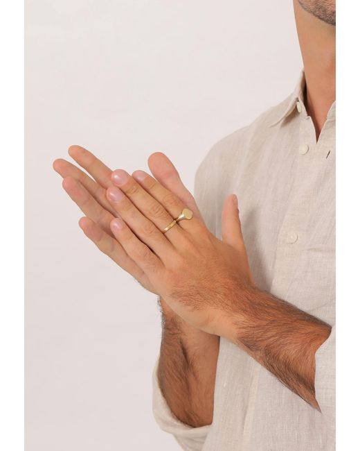 Kuzzoi Ring-Set in Metallic für Herren