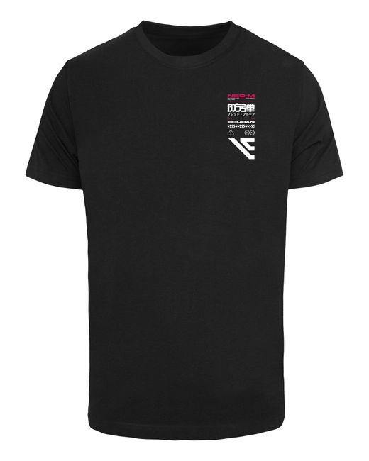 Merchcode T-Shirt in Black für Herren