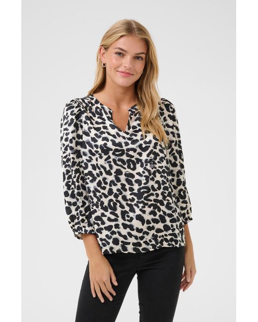 Kaffe Black Bluse