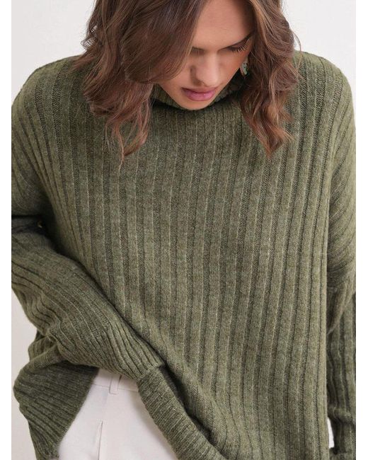 MixRay Green Pullover