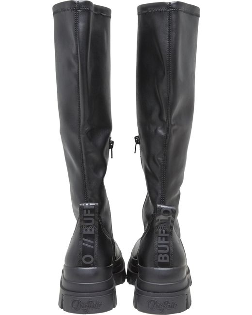 Buffalo Black Stiefel Aspha