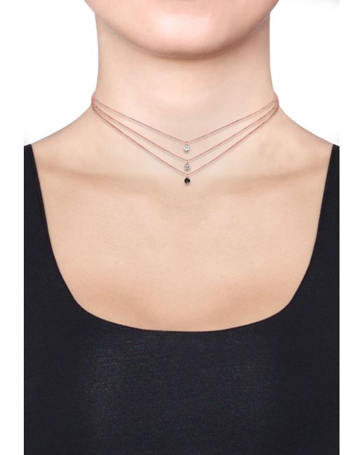 Elli Jewelry White Choker Layer