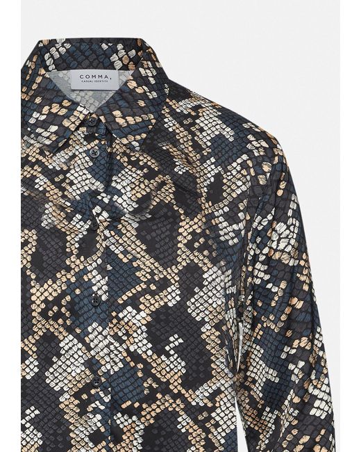 Comma, Gray Bluse