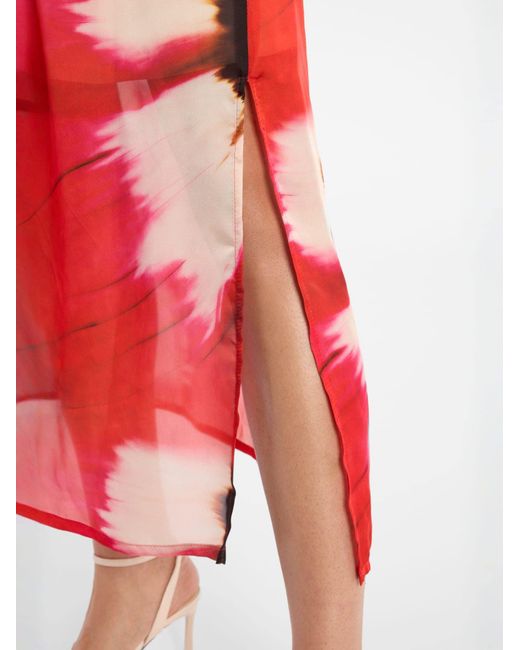 Ana Alcazar Red Kleid Delma