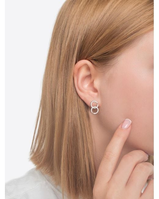 Sofia Milani Metallic Ohrringe Circles