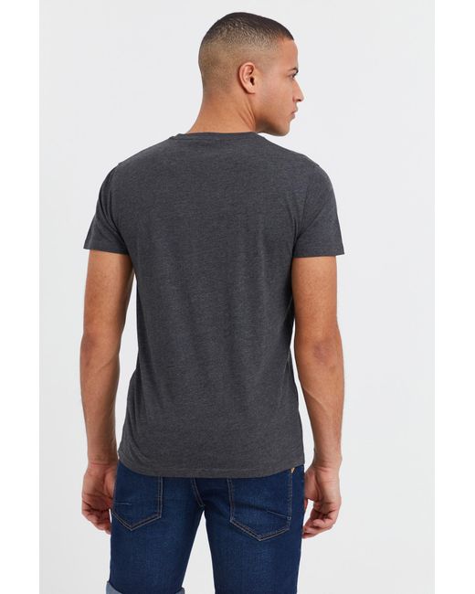 Solid Shirt Sascha in Black für Herren