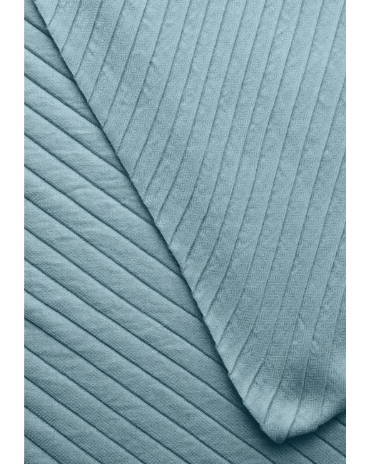 Cecil Blue Plisse-Schal