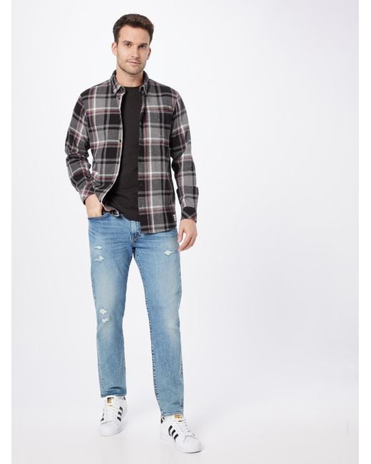 Solid Hemd Craig in Gray für Herren