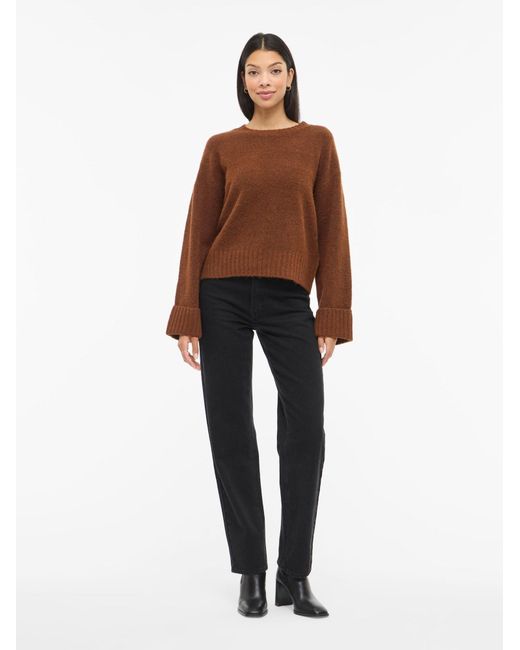 Vila Brown Pullover Viluna