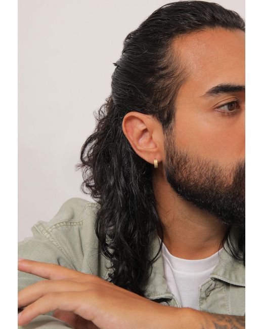 Kuzzoi Ohrringe in Metallic für Herren