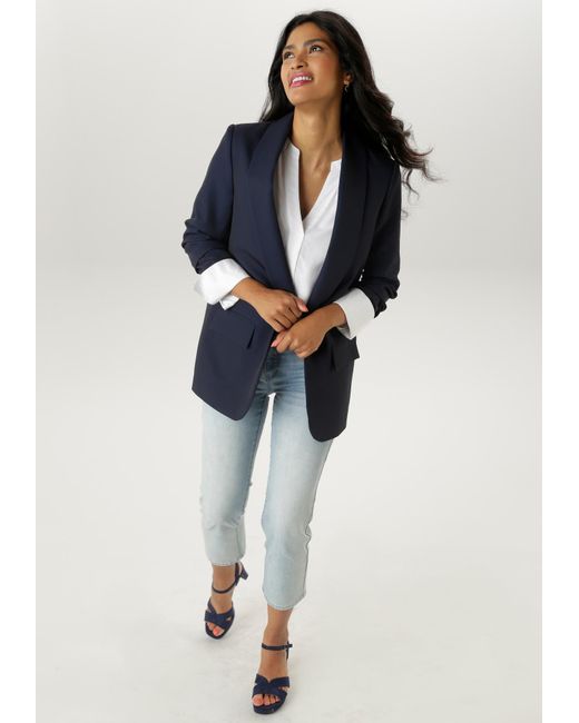 Aniston SELECTED Blue Blazer