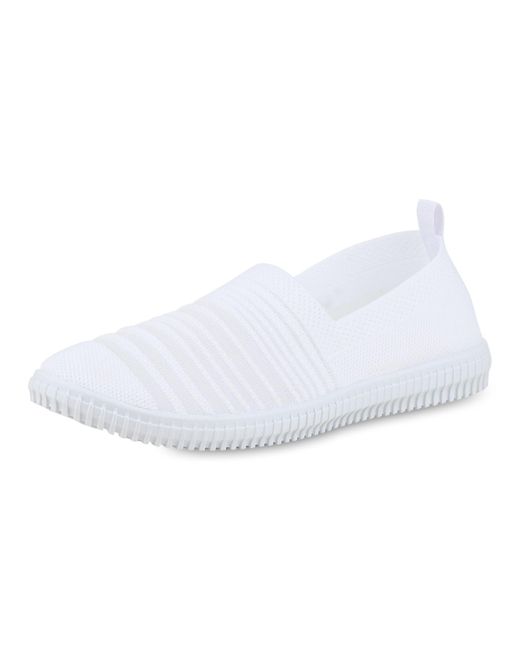 VAN HILL White Slipper 'Olivia'