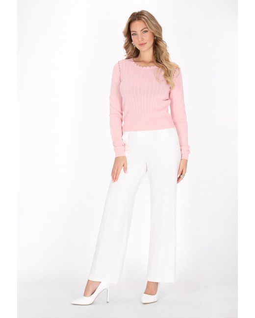 faina Pink Pullover